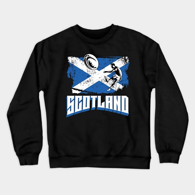 Rugby Scotland Crewneck Sweatshirt by EndStrong